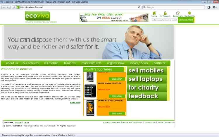 Phone Exchange Website