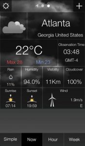 Weather Information Application
